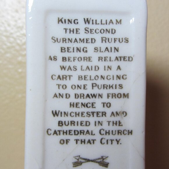 W.H. Goss crested heraldry china vintage Rhosneigr (GC059 Grace) - Picture 4 of 15